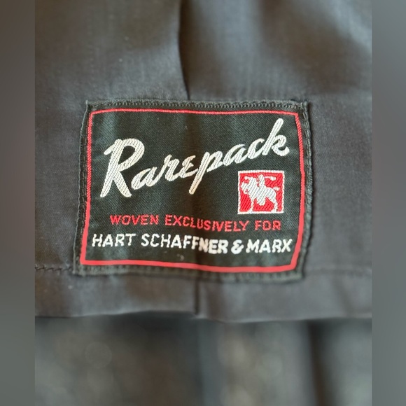 Vintage Hart Schaffner & Marx Overcoat Charcoal Gray USA Made - Picture 7 of 8